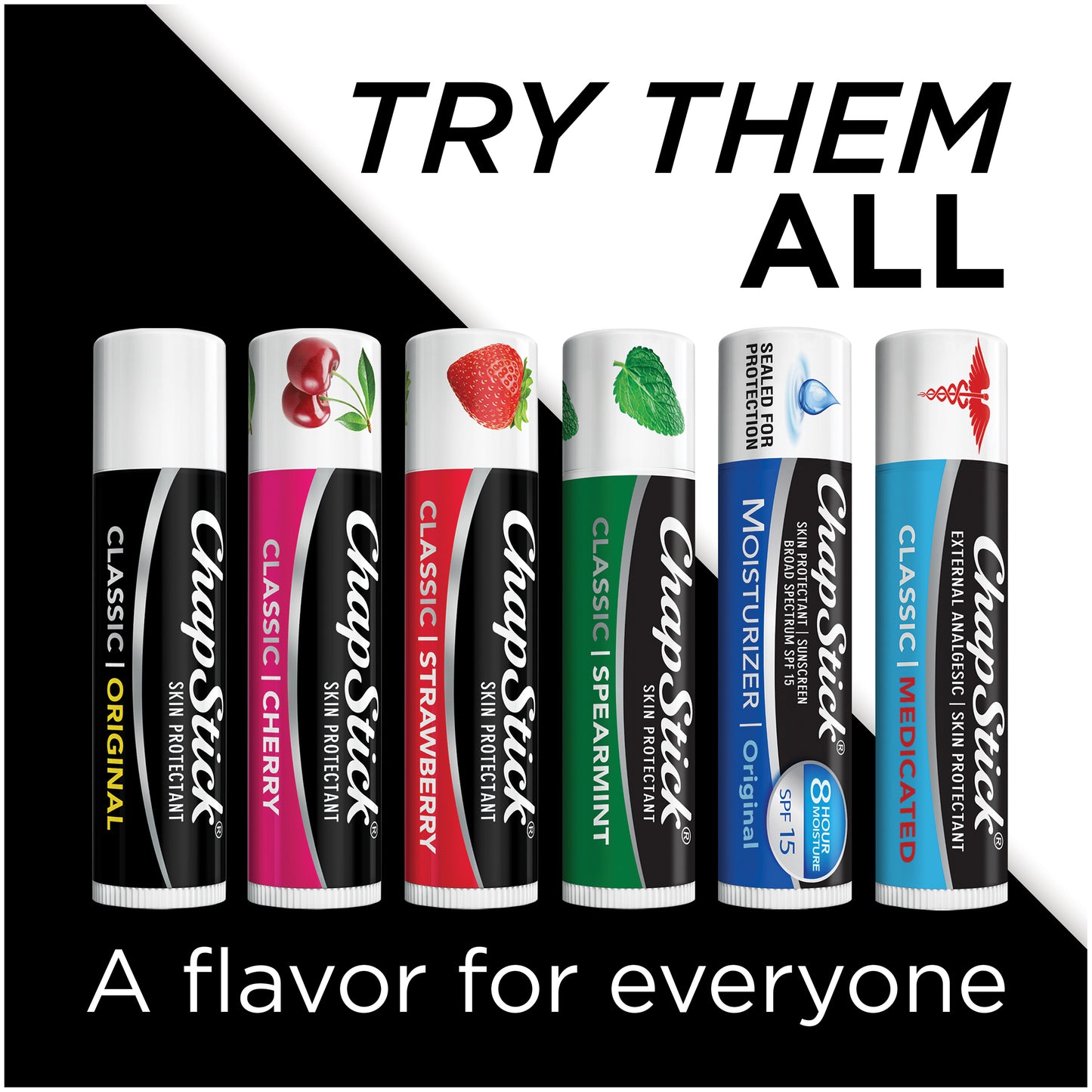 
                  
                    ChapStick Classic Medicated Lip Balm
                  
                