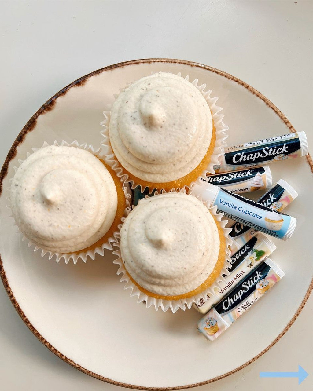 
                  
                    ChapStick® Vanilla Favorites three 0.15oz tubes pack, Vanilla Mint, Vanilla Cupcake and Vanilla Bean Ice Cream.
                  
                
