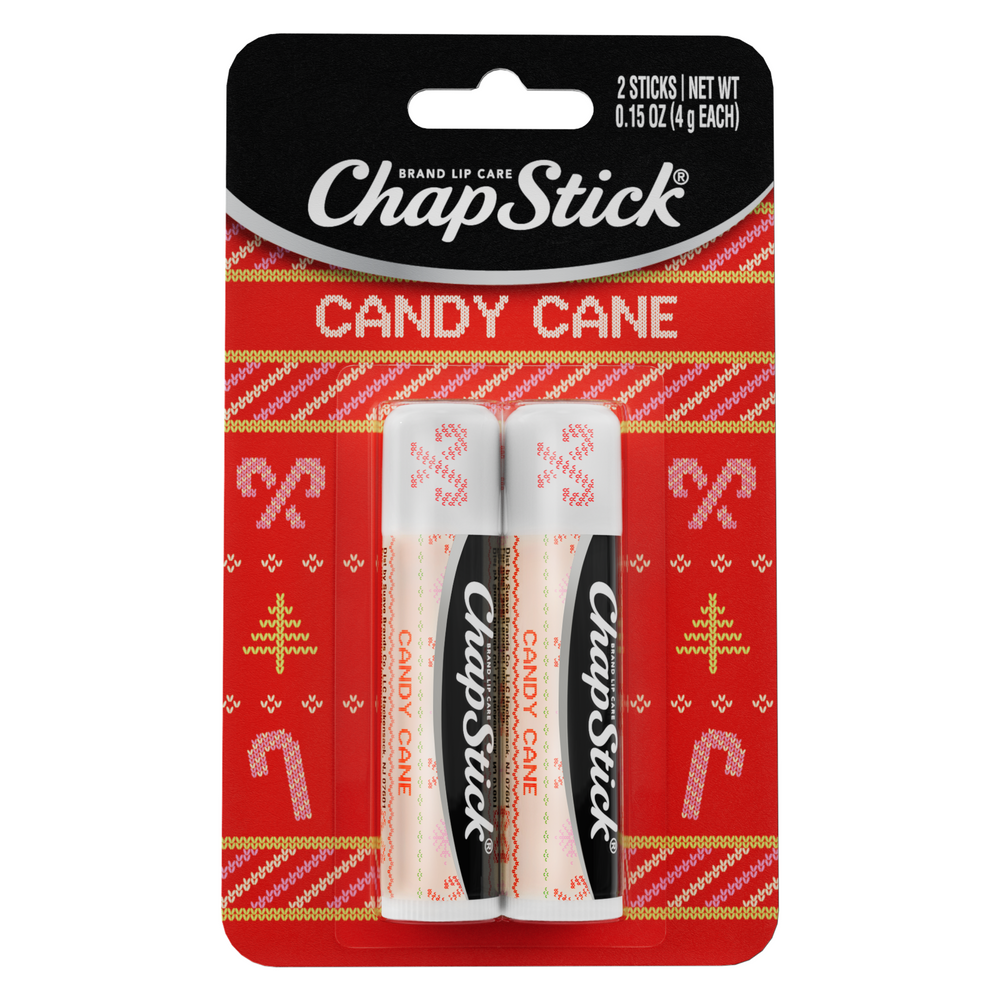 ChapStick Candy Cane Lip Balm, 2 Pack