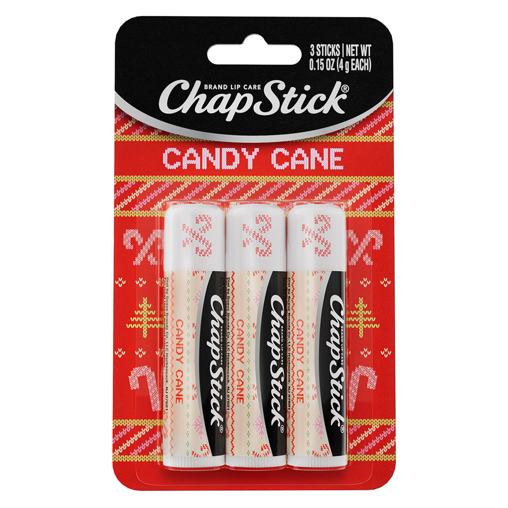 ChapStick Holiday Collection 3ct: Candy Cane