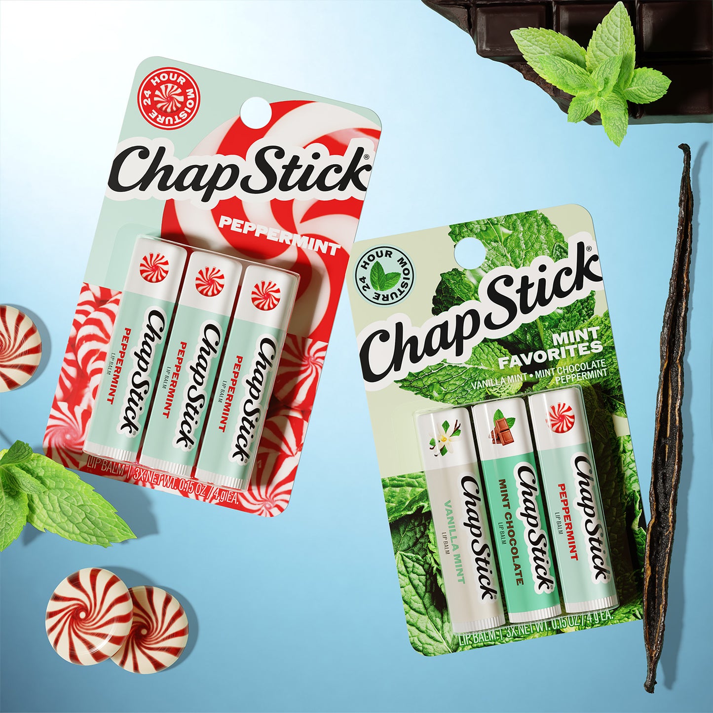 
                  
                    ChapStick Peppermint 3 Pack Lip Balm
                  
                