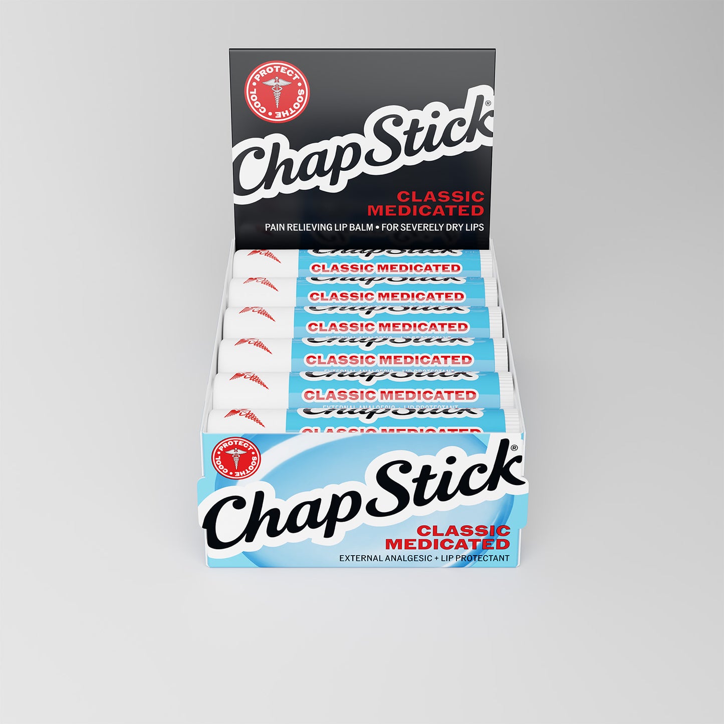 
                  
                    ChapStick Classic Medicated Lip Balm
                  
                