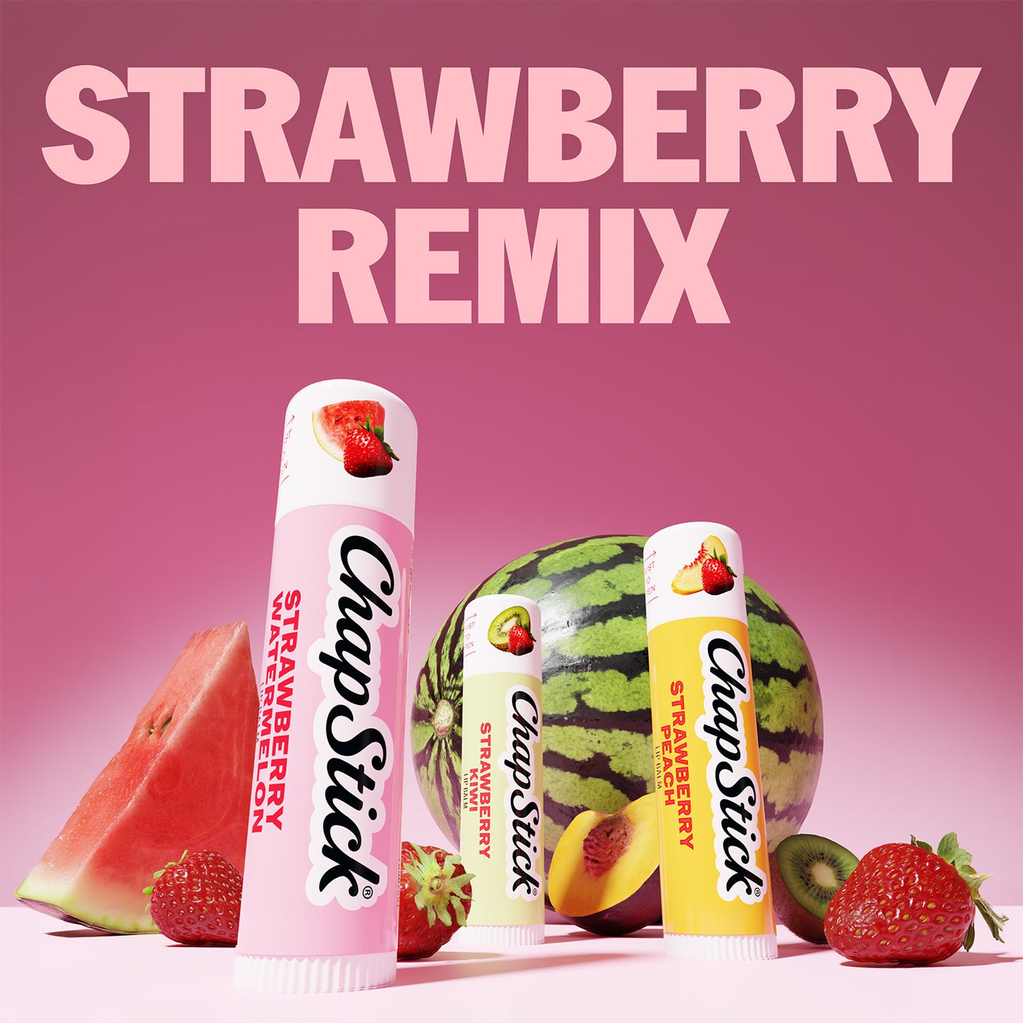 
                  
                    ChapStick Strawberry Remix 3 Pack Lip Balm
                  
                
