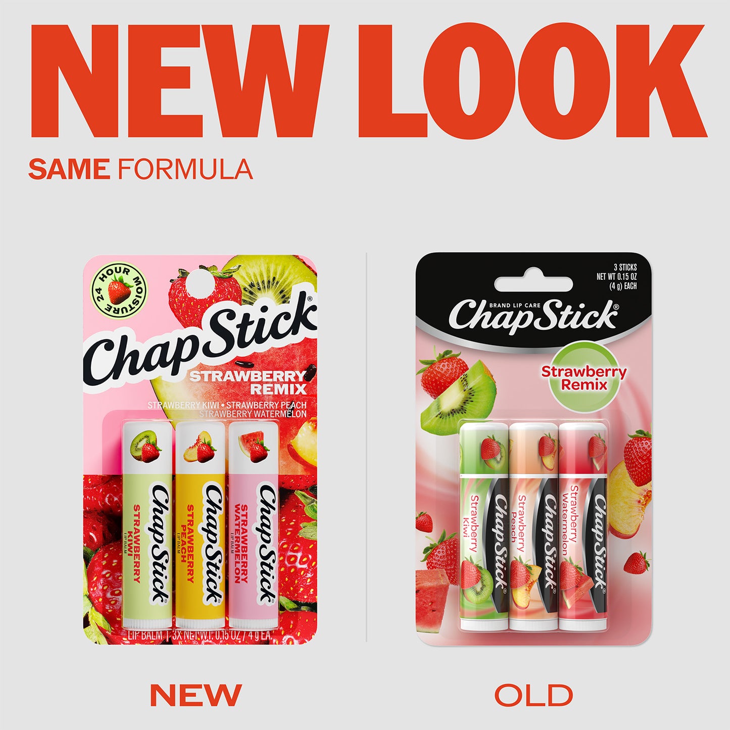 
                  
                    ChapStick Strawberry Remix 3 Pack Lip Balm
                  
                