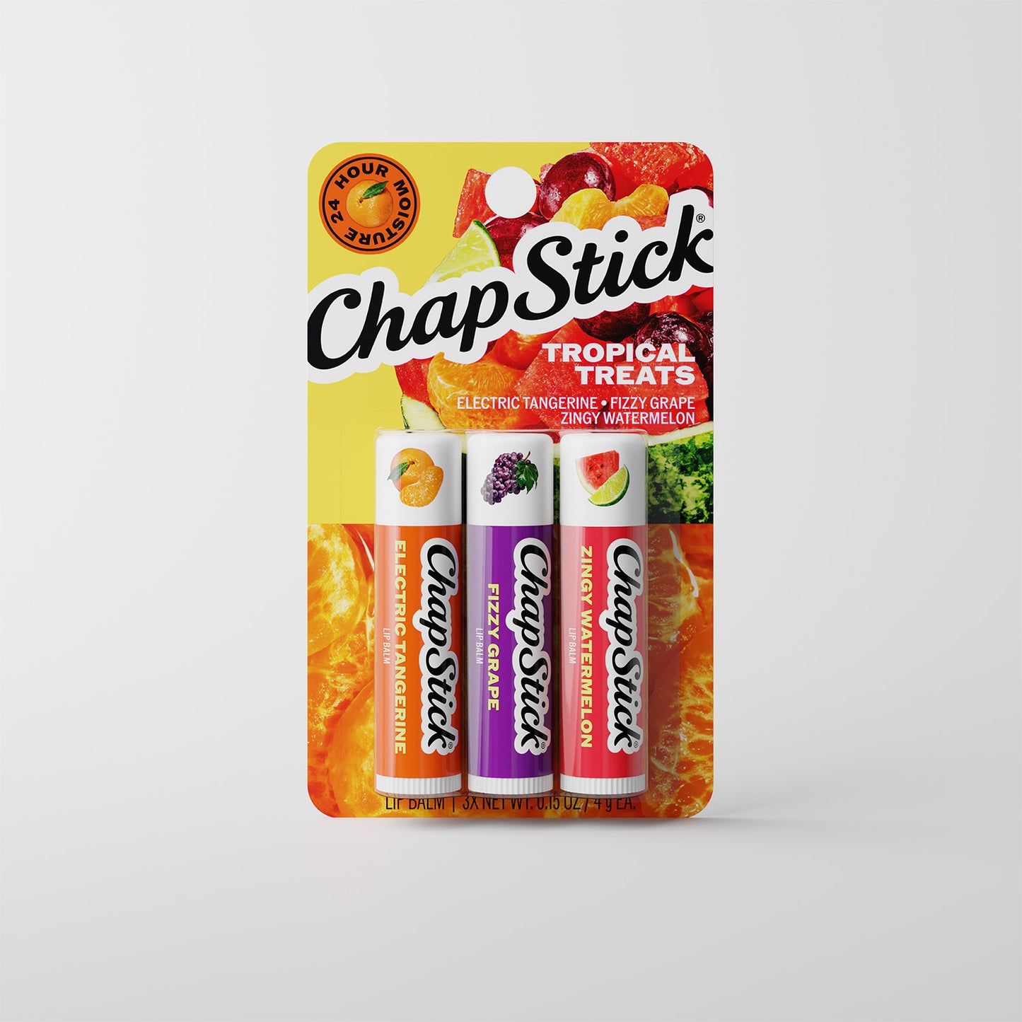 ChapStick Tropical Treats Variety 3 Pack Lip Balm