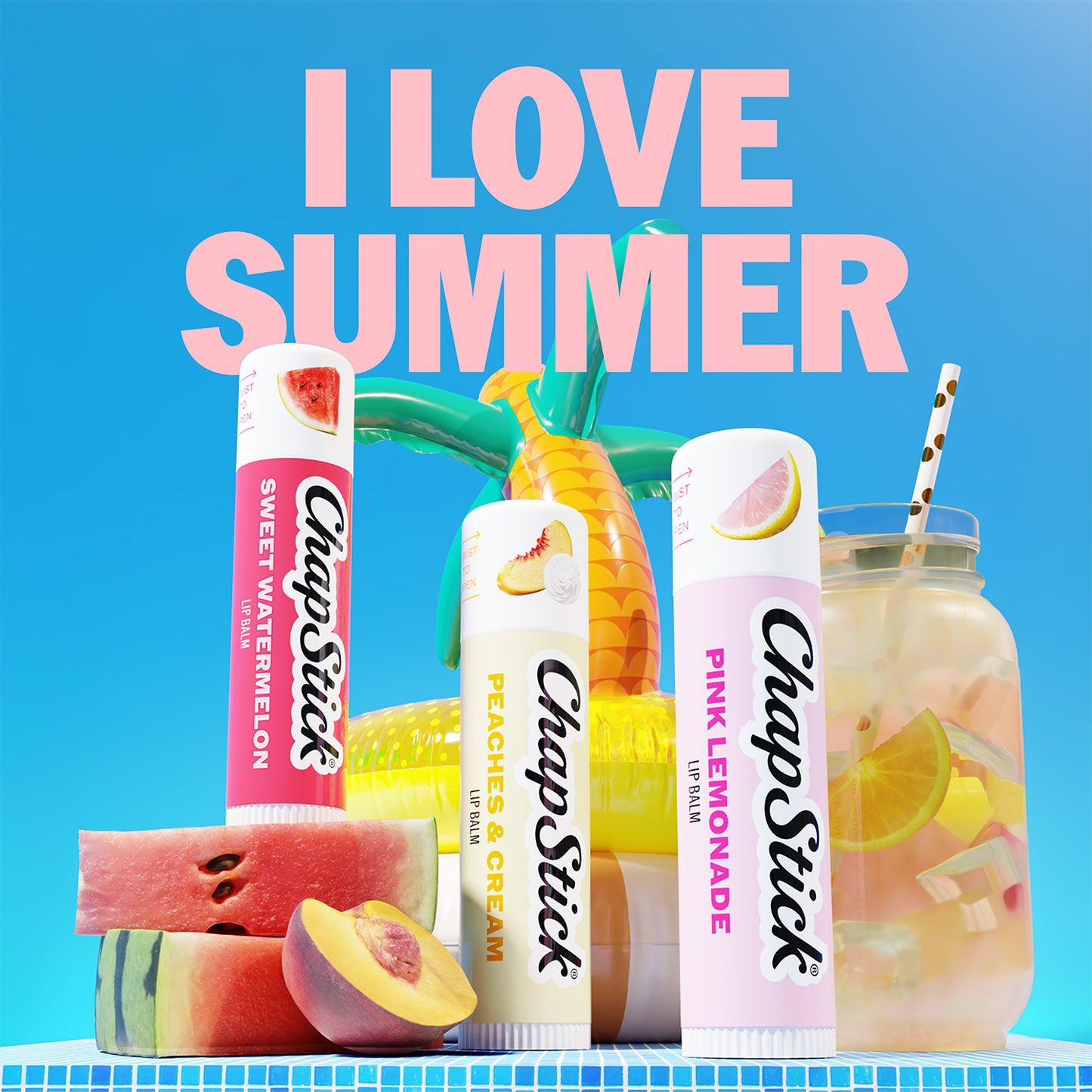 
                  
                    I Love Summer Collection 3 Pack Lip Balm
                  
                