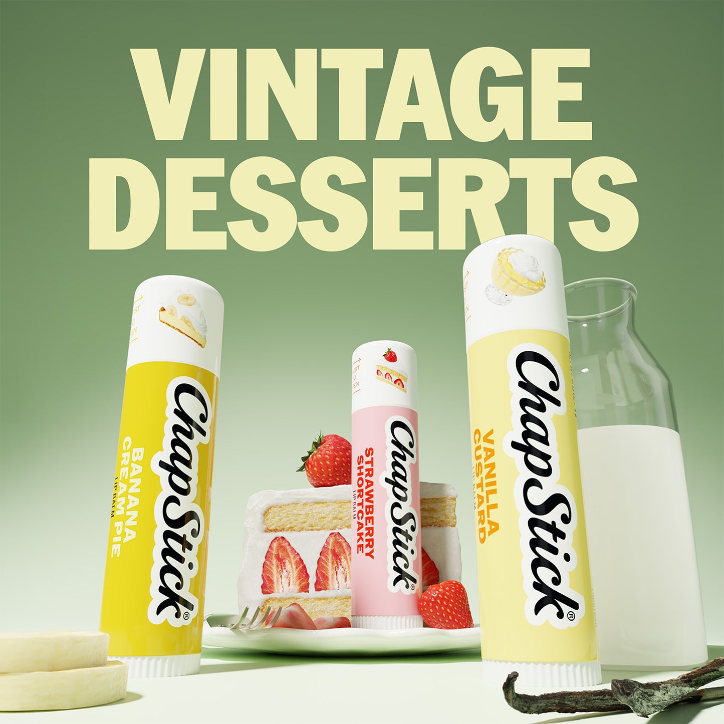 
                  
                    ChapStick Vintage Desserts 3 Pack Lip Balm
                  
                