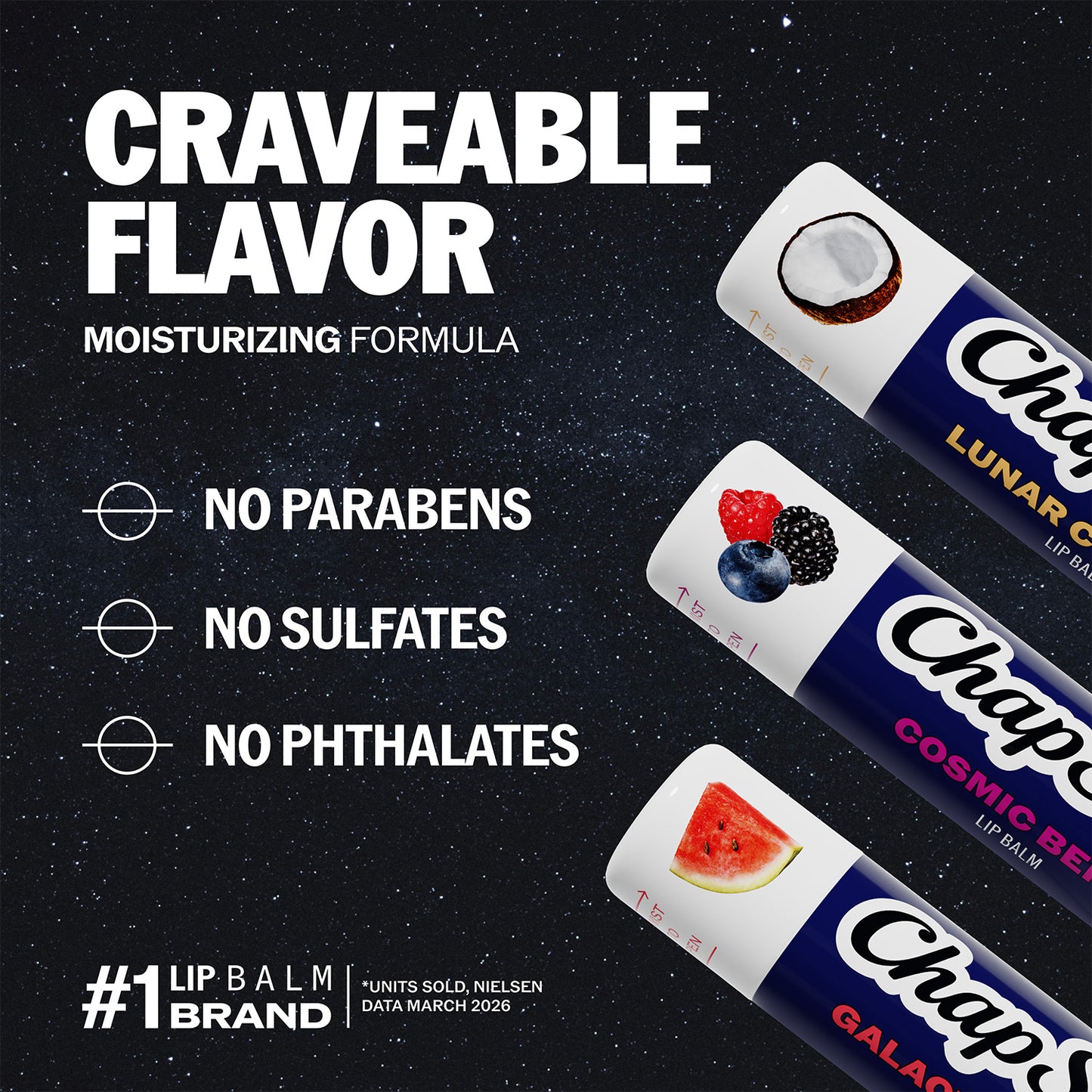 
                  
                    ChapStick Taste of Space 3 Pack Lip Balm
                  
                