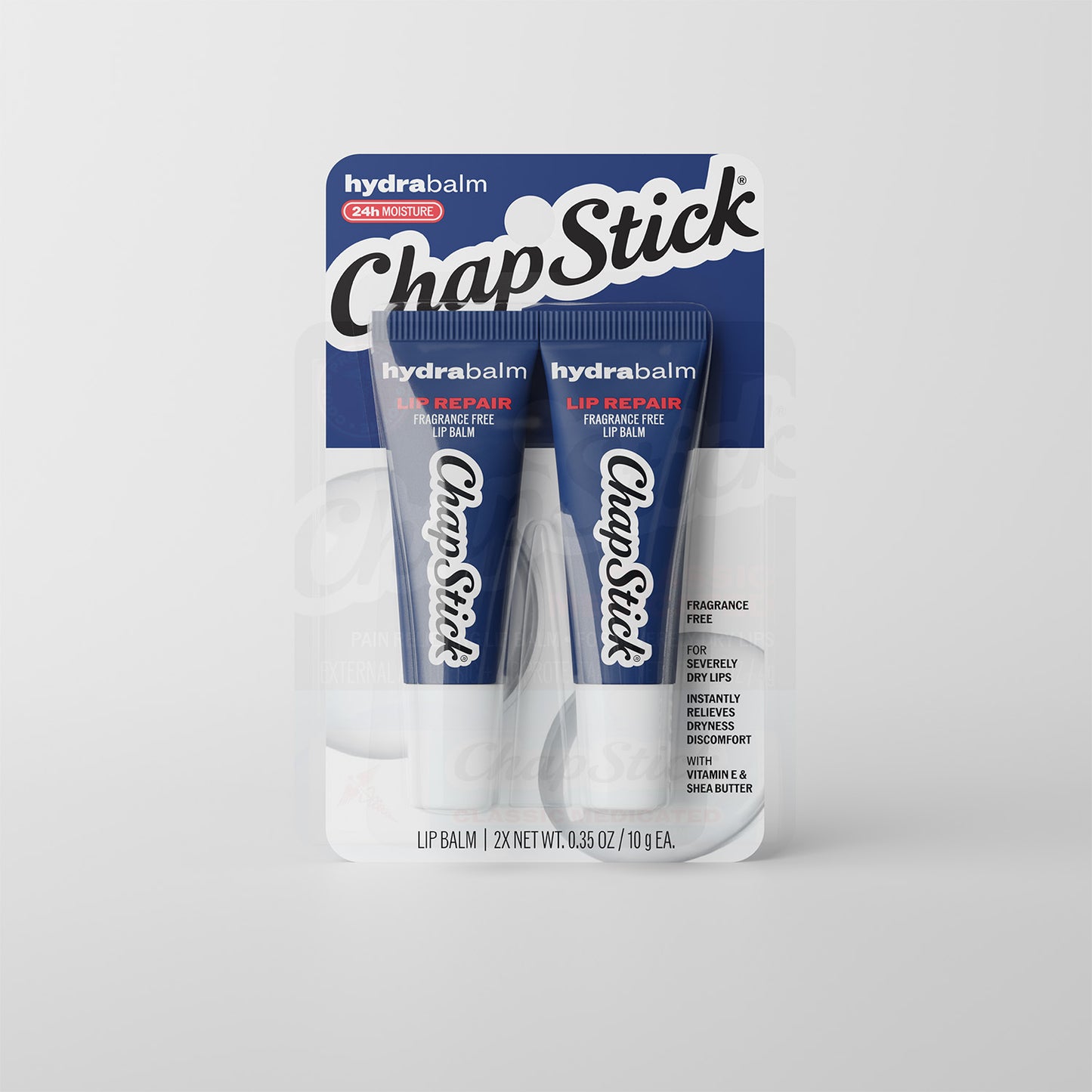 ChapStick Hydrabalm Fragrance Free 2PK