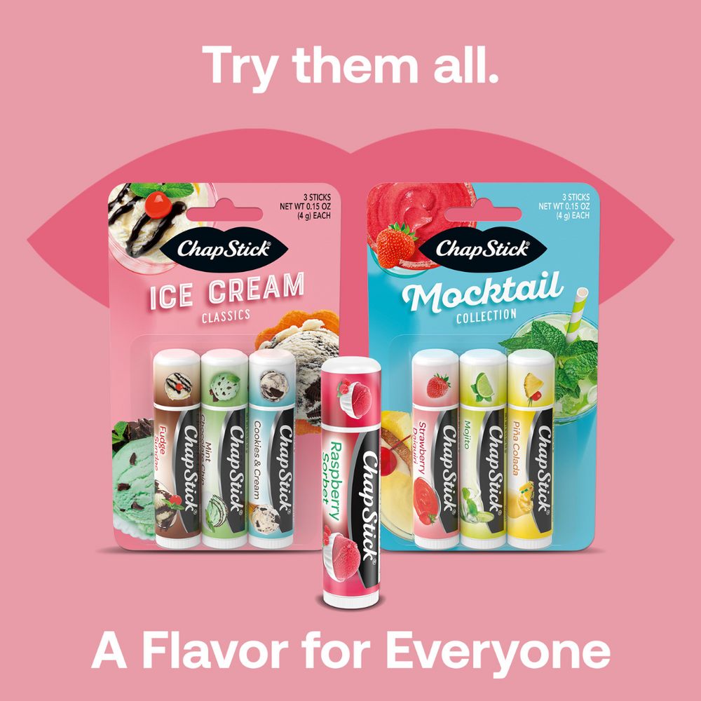 
                  
                    ChapStick Mocktail Collection 3ct: Mojito, Strawberry Daiquiri, Piña Colada
                  
                