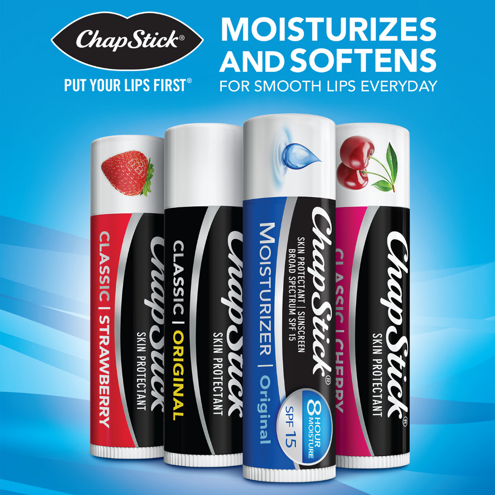 ChapStick Classic Lip Moisturizer Lip Balm SPF 15 – Chapstick SBC