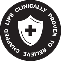 Clinically proven to relieve chapped lips